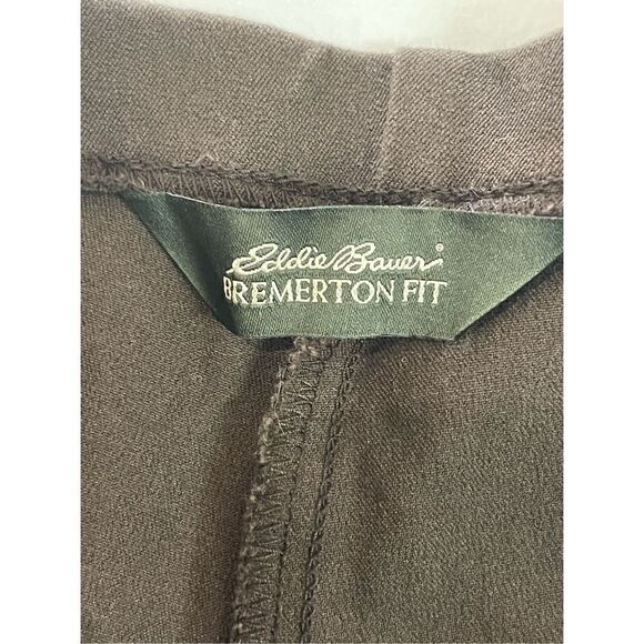 Women’s Eddie Bauer Bremerton fit brown pants size 4 petite - Picture 7 of 9